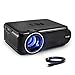 Mini Video Projector 1500 Lumens , FUJSU HD Outdoor/Indoor Home LED Projector with Free HDMI Support 1080P for Home Cinema Theater TV Laptop Game SD iPad iPhone Android Smartphone