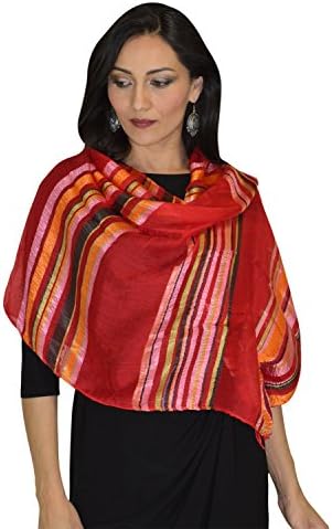 Moroccan Shoulder Shawl Breathable Cotton Oblong Head Scarf Silky Soft Exquisite Wrap