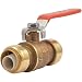 SharkBite 22185-0000LFA 22185-0000LF Plumbing fitting, 0.75 Inch, brass primary