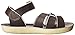 Salt Water Sandals by Hoy Shoe Sun-San Swimmer,Brown,5 M US Toddler