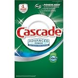 Cascade Advanced Power Dishwasher Powder with Dawn 155 Oz (4.39 Kg) 9.68 LB Detergent Grease Fighting Power Fresh Scent