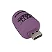 PORTWORLD Nail Polish Bottle Shaped 16GB USB 2.0 Flash Drive - Purple