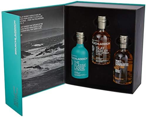 Bruichladdich The Classic Laddie Scottish Barley Whisky Gift Pack 20 cl (Case of 3)