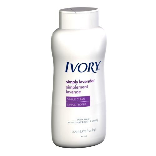 Ivory Lavender Scented Body Wash, 21 ounce (Pack of 6)