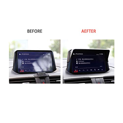 LFOTPP Mazda CX-3 2016-2019 Vehicle Navigator Sunshade Visor, Mazda Glare Vision Shield, GPS Navigat - //coolthings.us