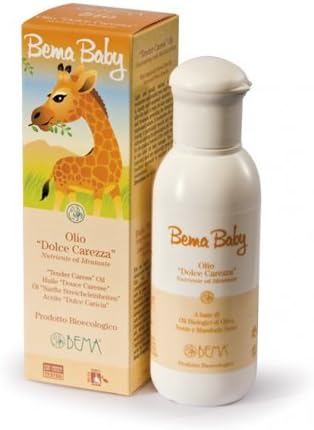 Bema Bio Baby Tender Caress Nourishing and Moisturising Oil – 125ml- 100% ORGANIC