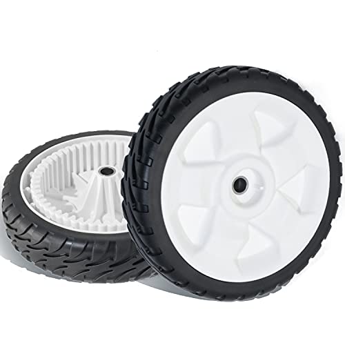 CheeMuii 119-0311 Lawn Mower Wheels 2 Pcs 8" Push