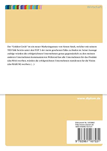 Die Auswirkungen des Golden Circles auf den Adoptions- und Diffusionsprozess von Innovationen (German Edition)