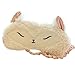 Ayygiftideas 2-PACK Cartoon Eye Mask Cute Fox Soft Plush Sleeping Mask Blindfold for Party Game