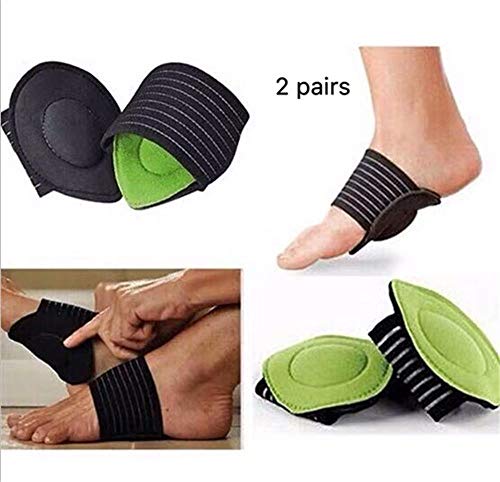 2 Pairs Compression Fasciitis Support Sleeve, Arch, Plantar Fasciitis, Flat Foot Pain Relief, Spurs and Other Foot Problems, Suitable for Men and Women