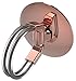 Aduro Phone Ring Holder [3-in-1] - Phone Ring, Phone Stand, Phone Car Vent Mount, Finger Grip Phone Holder for All iPhone, Samsung Galaxy (Rose Gold)