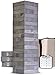 GoSports Giant Wooden Toppling Tower - Stacks Up to 5 ft - Gray Wood Stain