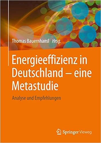 Energieeffizienz In Deutschland Eine Metastudie Analyse Und Empfehlungen Amazon De Bauernhansl Thomas Bucher