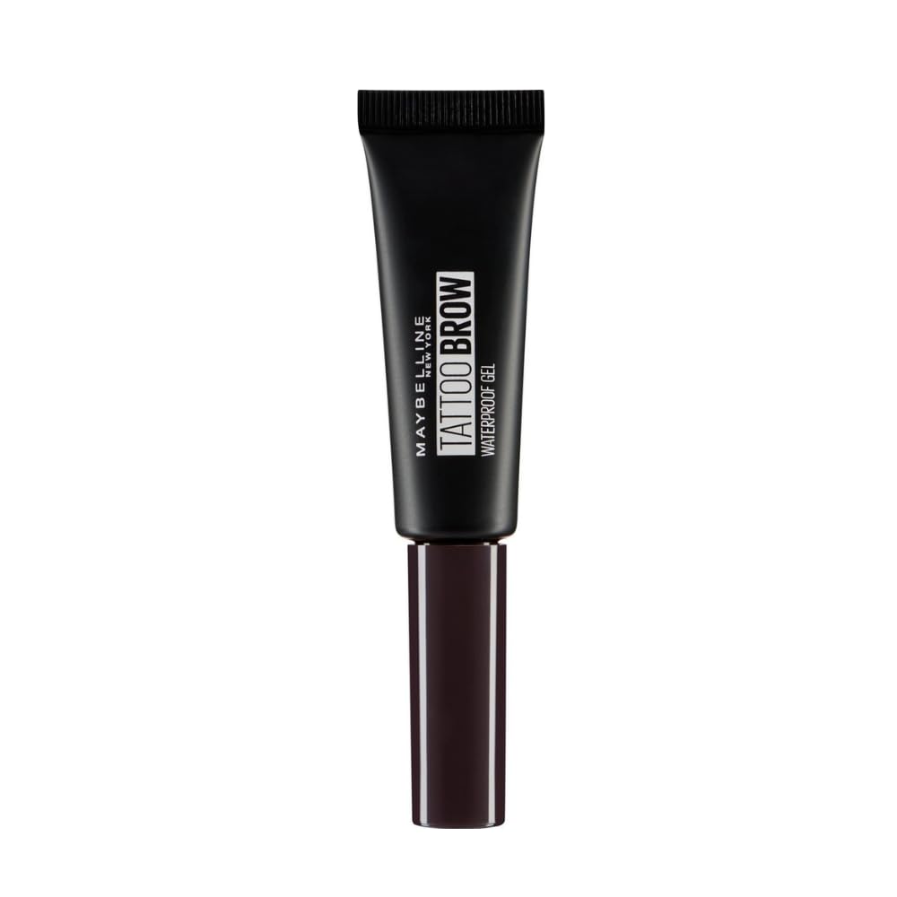 Maybelline Tattoo Brow Waterproof Gel, 08 Black