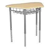 Learniture Hex Collaborative Desk with Wire