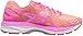 ASICS Women's Gel-Nimbus 18 Running Shoe, Peach Melba/Hot Pink/Guava, 10 M US
