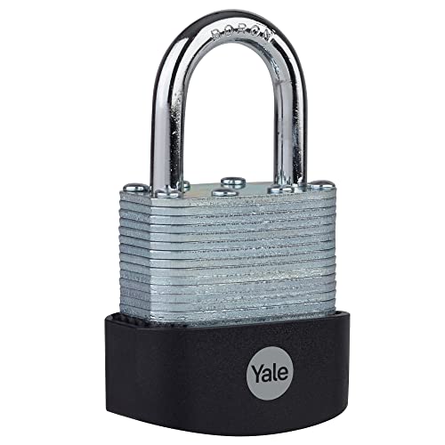 Yale - Y127B/55/129/1 Maximum Security 55mm Protector Laminated Padlock - Open Boron Shackle - 3 Keys