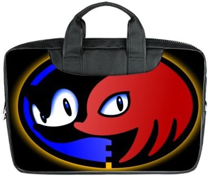 Portable Laptop handbag Custom Sonic the Hedgehog Durable High Quality Laptop Bag Sleeve for Macbook Air 15 Inch (Twin sides)