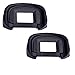 Eggsnow (2-Pack) Eyepiece Eyecup Eye Cup EG Replacement for Canon EOS-1D X / 1Ds Mark III / 1D Mark IV / 1D Mark III/EOS 5D Mark III / 7D