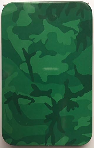 Green Camouflage Camo Gift Card Box / Holder / Tin - Father's Day, Birthday, Christmas