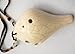 6 Hole Ocarina Ceramic Ocarina Wine Bottle Style Ice Crack Glazed Craft China White - Alto C