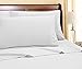 Cathay Home Hospitality 2-Piece King Pillowcase Set Hotel Collection - King & Cal King - Wrinkle & Fade Resistant Double Brushed Ultra Soft Microfiber - White, King (20