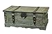 Vintiquewise Rustic Gray Large Wooden Storage Trunk