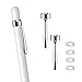 Qoosea Compatible with Apple Pencil Pen Clip Removable Accessories Kit 2pcs Replacements with 4pcs Silicone Rings Compatible with Apple Pencil Pen