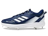 adidas Men's Icon 7 Baseball Shoe, White/Team Navy