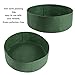 UHBGT 15/50/100 Gallon Grow Bags, Biggest 50 x 11.8 Inch Round Raised Garden Bed Fabric Large Grow Bag Indoor Outdoor Raised Bed Heavy Duty Circle Garden Planter Bags for Garden Vegetables Pottedthumb 4
