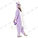 SAZAC Purple Unicorn Kigurumi - Onesie Jumpsuit Halloween Costume (Adult)