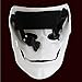 Smays James Bond 007 Film Spectre (2015) Similar Cosplay Mask Gift for Halloween Party, Masquerade, Stage Performance, Carnival and Bar (Polyresin, Hard Case / Strong / Heavy, White)