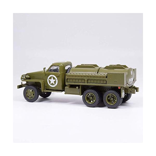XHH Militärpanzermodell, Maßstab 1:43 Studebaker-US6-U5 Tankwagen Modell der UDSSR-Legierung, Spielzeug und Geschenke… – Bild 5