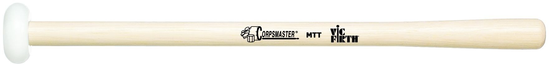 Vic FIrth - Corpsmaster® Series Multi-Tenor Drumsticks - Tapered Hickory Shaft - Extra Hard Nylon Head — image 1