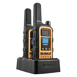DEWALT FRS Walkie Talkies Long Range 2 Way Radio, 2
