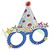 Happy Birthday Glasses - 12-Pack Paper Party Eyeglasses Frames, Birthday Party Supplies, Novelty Decoration Photo-Booth Prop Party Favors for Children and Adults, Random Assorted Designs