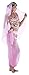 Seawhisper Gypsy Costume Women Adult Princess Jasmine Costume for Women Pink