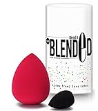 Cosmetic Beauty Sponges Makeup Blender - Foundation Blending Puff - Latex-Free Round-Bottom Mini and Original Makeup Blender - by Utopia Care