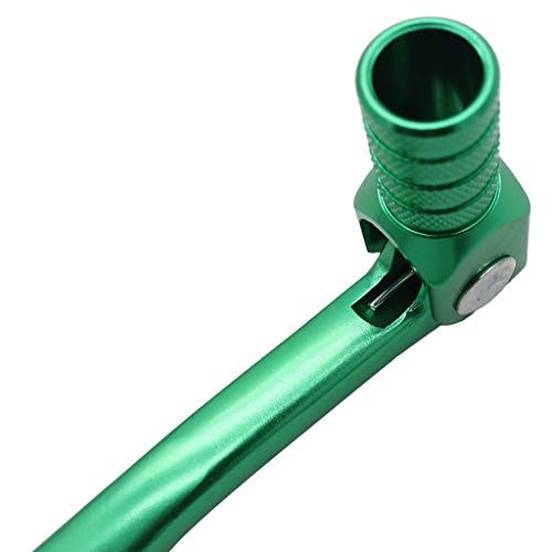 OTOHANS AUTOMOTIVE CNC Aluminum 2" Folding Gear Shifter Shift Lever for Honda XR50 CRF50 XR CRF 50cc 70cc 90cc 110cc 125cc Dirt Pit Bike (Green)