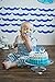OMG Party Factory - Baby Cute Shark Cake Topper 2nd Birthday 