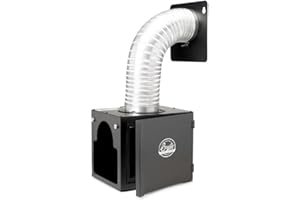 Bradley Smoker Cold Smoke Adapter with Aluminium Tube, Black