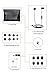 SoundPEATS SP-BW30 in-Ear Headphones Noise Cancelling Earphones Stereo Earbud Headphones, Crystal Clear Sound, Comfort-Fit, iPhone and Android Compatible - Black