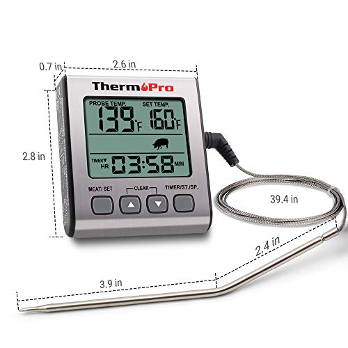 5 ThermoPro+Thermometer+Accurate+Grilling+Backlight