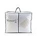 WENERSI Premium Down Comforter King Size,Duvet Insert 1000TC - 100% Cotton Cover with Ultra Fresh, 750+ Fill Power,White Solid