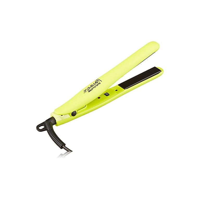 BaBylissPRO-Luminoso-Mini-Flat-Iron-34-Yellow BaBylissPRO Luminoso Mini Flat Iron, Yellow