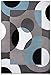 Rugshop Modern Circles Area Rug Runner, 2' x 7'2