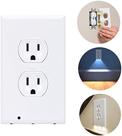 Safety Walking Light Home LED Lighting Accessories Novelty Emergency Safety Lamps W/Automatic Sensor Easy Install for Stair, Kitchen, Bathroom, Bedroom, Garage, Office, Wall Decoration OSA73