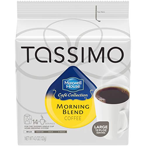 Tassimo Maxwell House Morning Blend Coffee T Discs (70 Count, 5 Packs of 14) (Best T Disc Flavors)