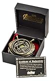 Doctor Strange Eye of Agamotto Prop Replica Necklace - 1/1 Scale - Avengers Infinity War Collectible Accessories And Movie Memorabilia - Unique Superhero Gift for Birthdays, Halloween Costume, Cosplay