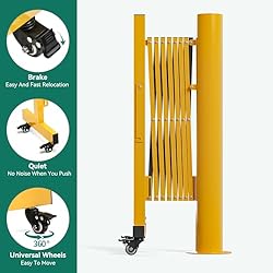 YITAHOME Metal Expandable Barricade, 8FT Folding